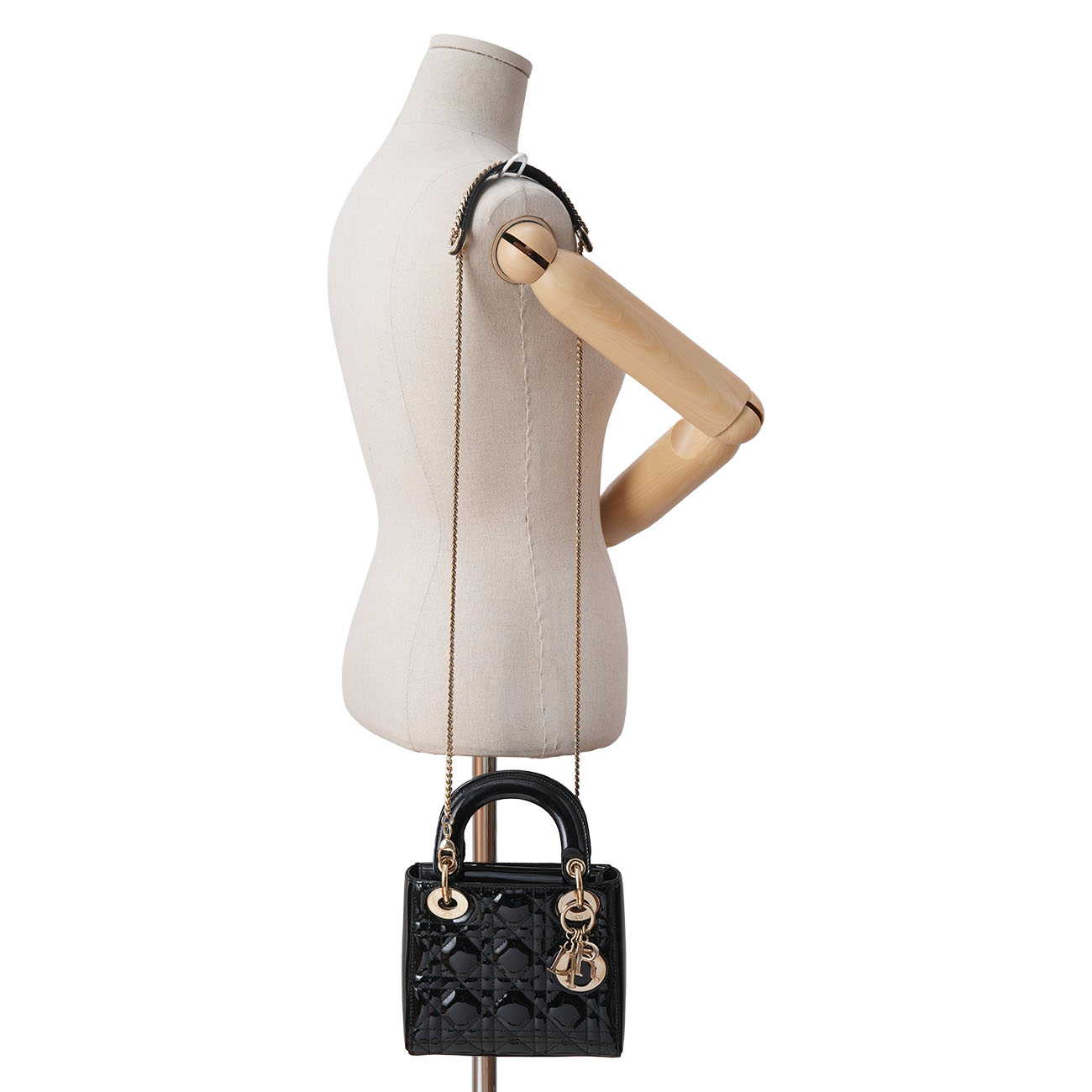 CHRISTIAN DIOR(USED)크리스찬디올 페이던트 레이디디올 미니